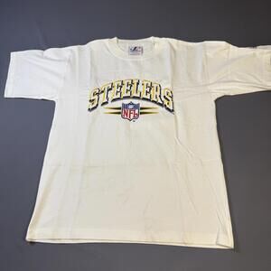 Vintage Logo Athletic Steelers NFL Shirt Men's Size Medium